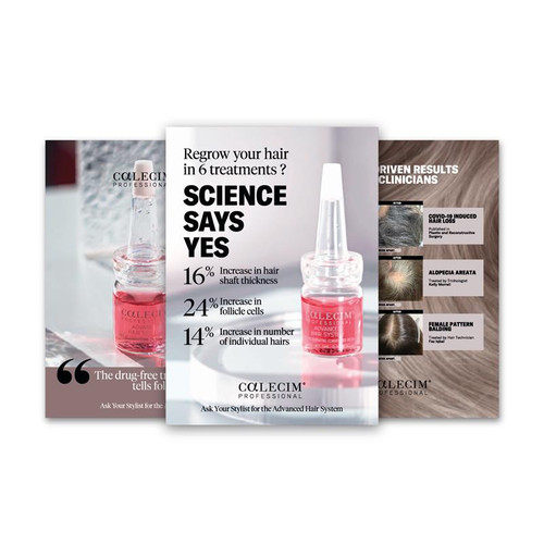 Calecim Hair Strut Cards (Pack of 3) 1