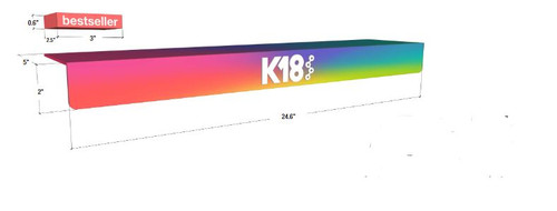 K18 Branded Shelf Merchandiser