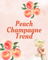 Summer Trend Alert - Peach Champagne Nails 
