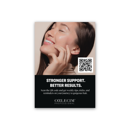 Calecim Hair Email Registration Leaflet